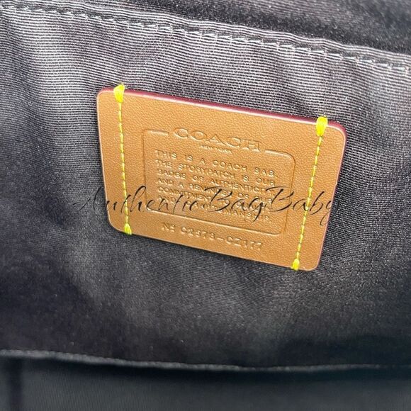 Authentic Coach Ellie File Bag In Signature Canvas Crossbody Purse - Picture 6 of 6